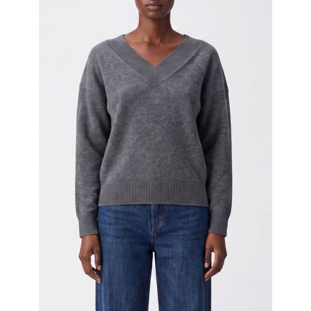 Tom Ford Women Tom Ford V-Neck Pure Cashmere Jumper With Dropped Shoulders